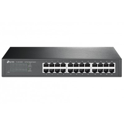 Switch TP-LINK TL-SG1024D 1000Mb 24 puertos Metal p/Rack