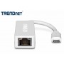 Adaptador TRENDnet TUC-ETG de USB-C a Gigabit Ethernet