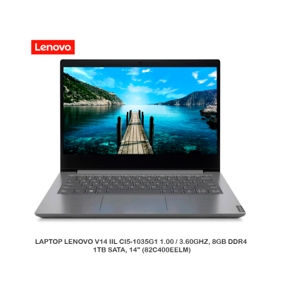 LAPTOP LENOVO V14 IIL CI5-1035G1 1.00 / 3.60GHZ, 8GB DDR4, 1TB SATA, 14" (82C400EELM)