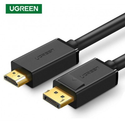 Ugreen 4K Displayport a HDMI Cable adaptador DP macho a HDMI macho convertidor